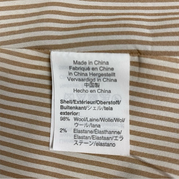 J. Crew Parke blazer in wool flannel in Camel Sz 2 - Picture 11 of 11